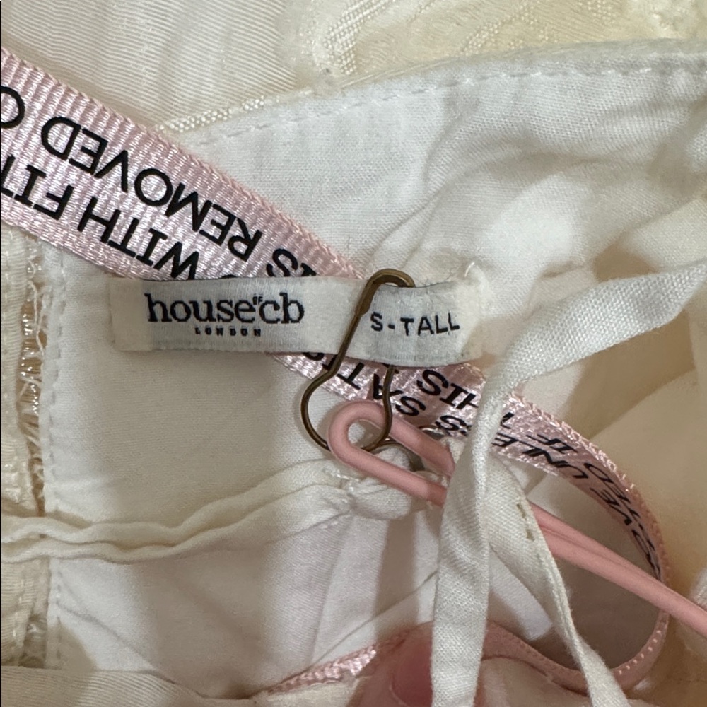SERENITA - Vintage Cream Floral Mini Dress - Picture 7 of 7